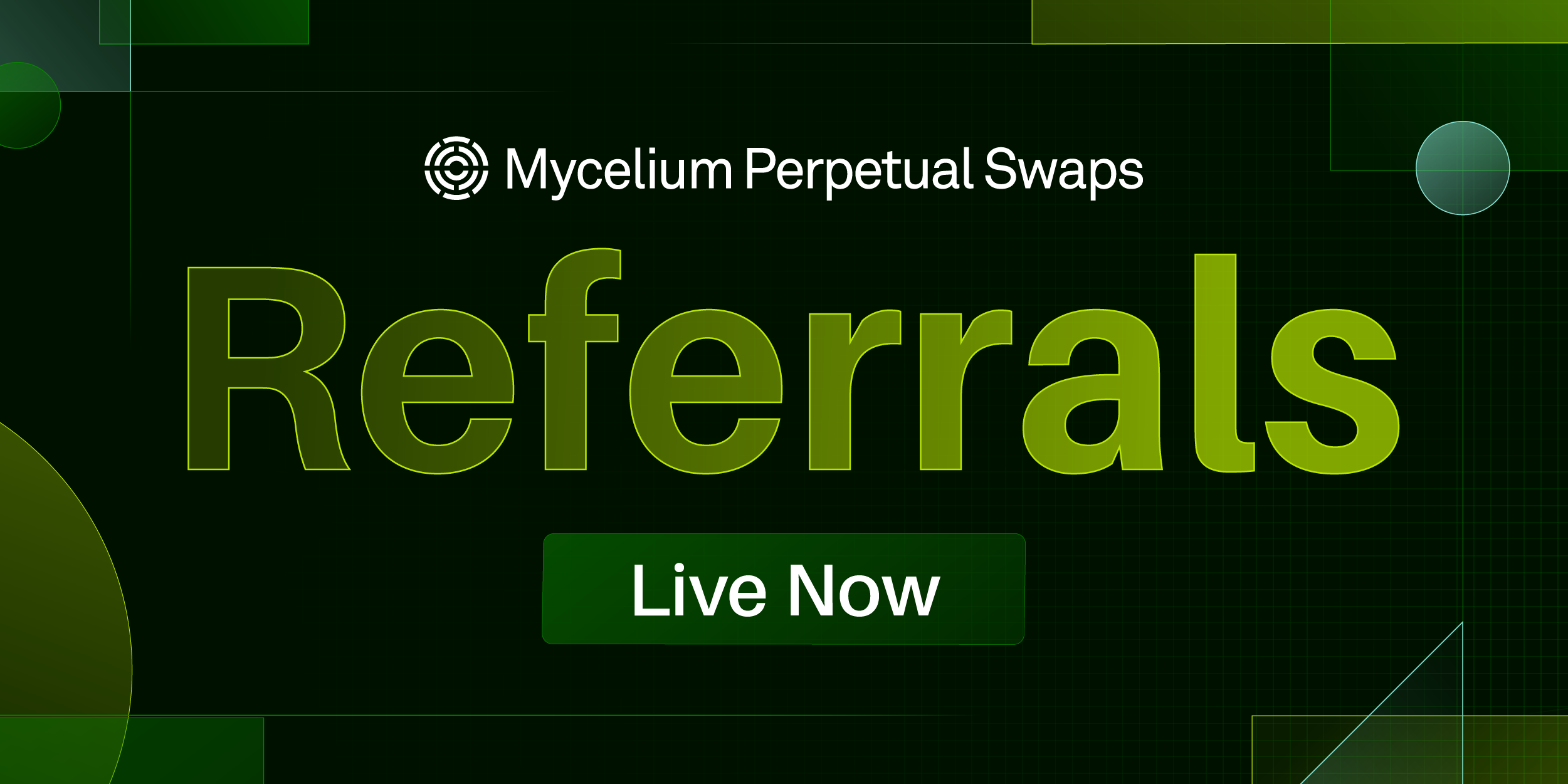 Referrals are LIVE now